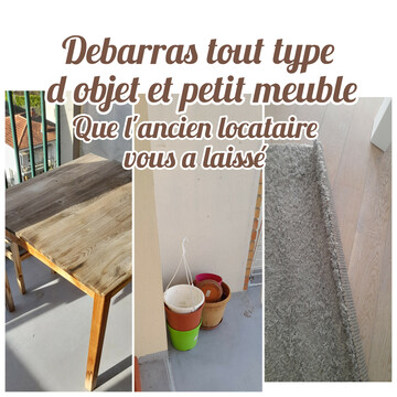 Débarras tous types d'espaces