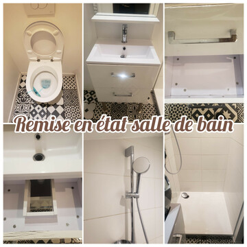 Remise en état salle de bain à Toulouse