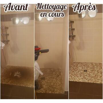 Nettoyage d'une douche à Toulouse